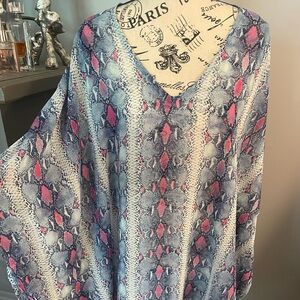 Kaftan blouse/cover up